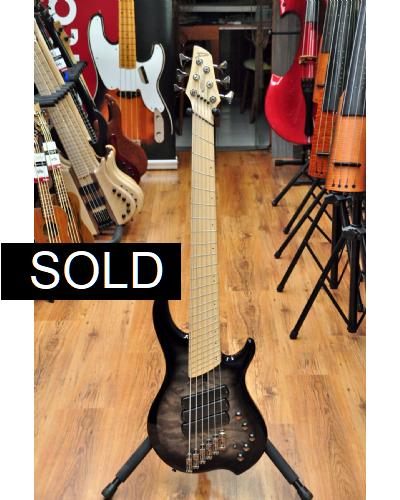 Dingwall Combustion 3 pickup 6 String Blackburst Quilted Maple top